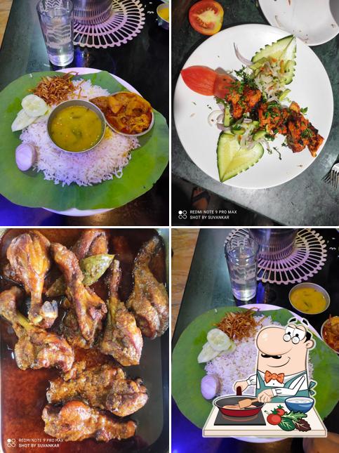 Chicken curry at Rajlakshmi Hindu Hotel