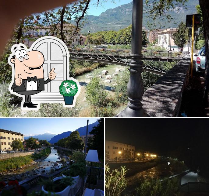 Puoi goderti l'aria fresca dal dehors di Ristorante La Terrazza sul Leno