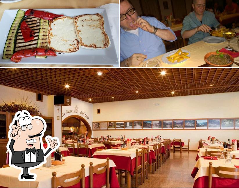 Ristorante Pizzeria alla Nave si caratterizza per la interni e cibo