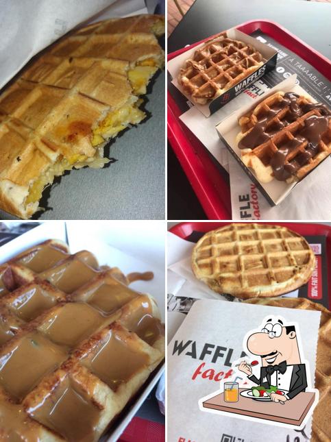 Nourriture à Waffle Factory