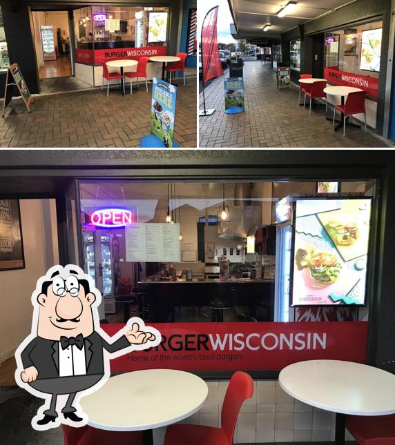 Интерьер "Burger Wisconsin"