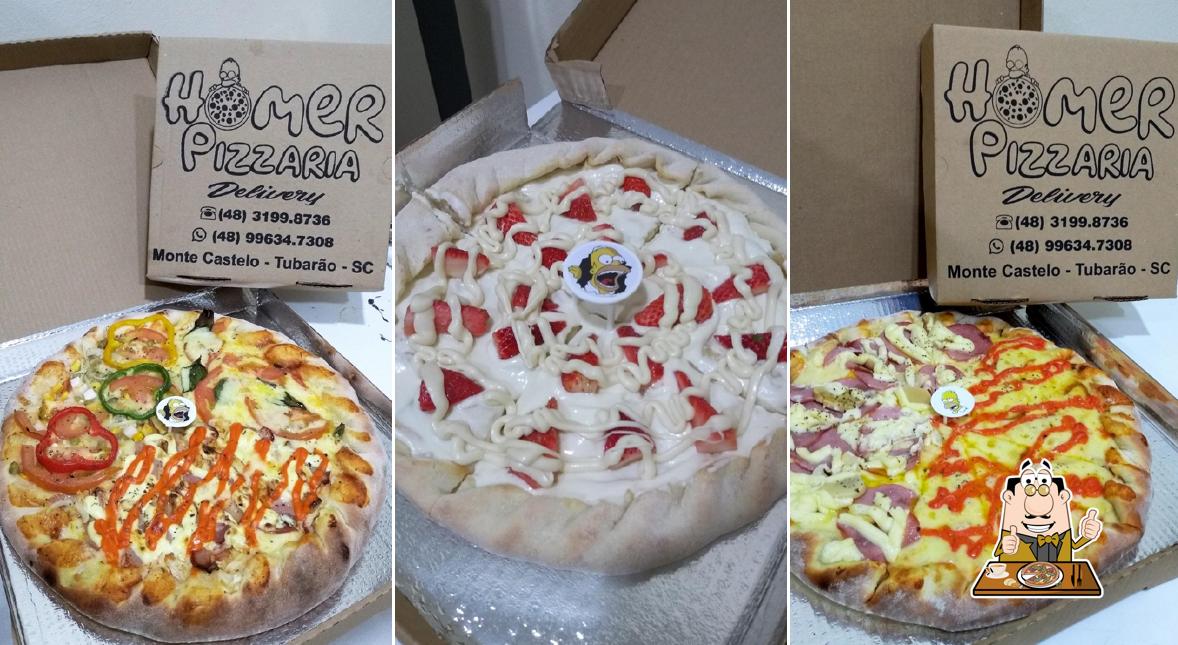 Escolha diversos estilos de pizza