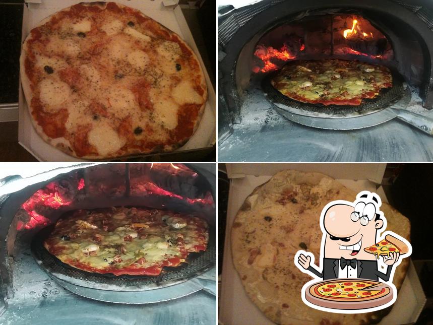 Essayez des pizzas à Pizzeria Boubou