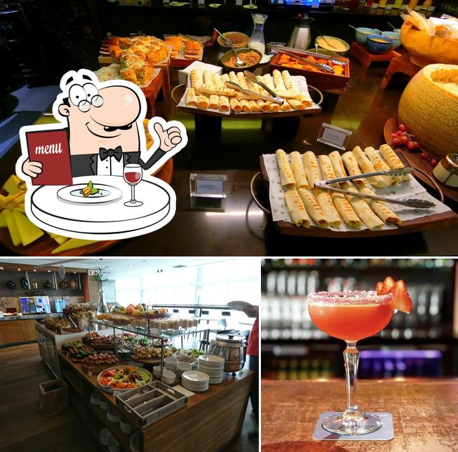 Фото, на котором видны еда и алкоголь в 160° Bar - Cocktails - Terrasse