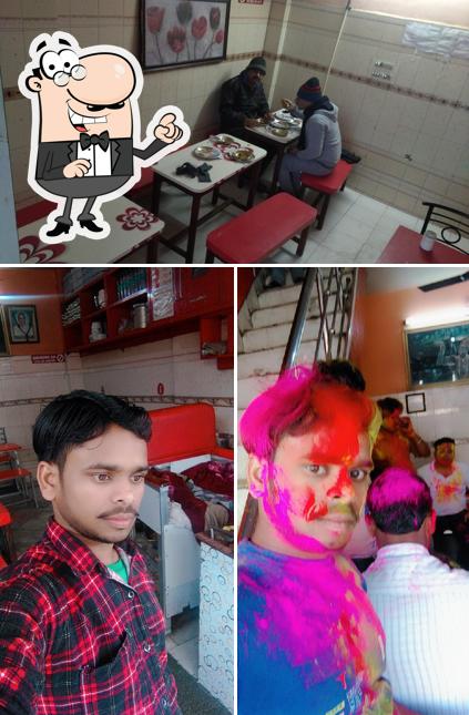 The interior of Shri Lachman Dass Puri Chole