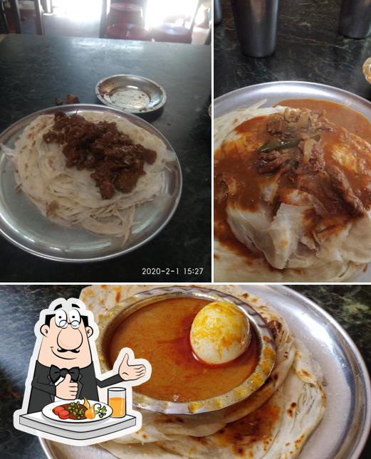 Food at Puthuma Tea Stall
