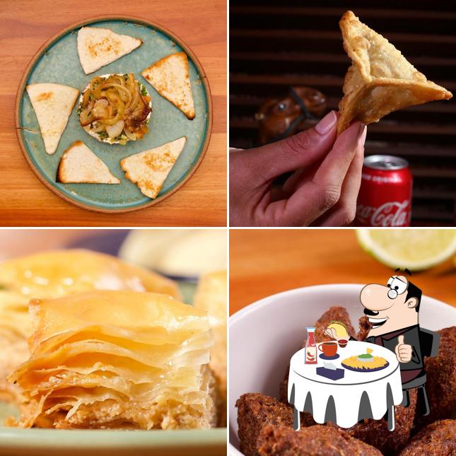 Prato de queijo em Zahlé Mezze Libanesa