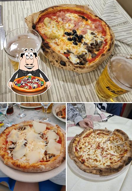 A Hotel Ristorante Il Vecchio Vapore, vous pouvez commander des pizzas