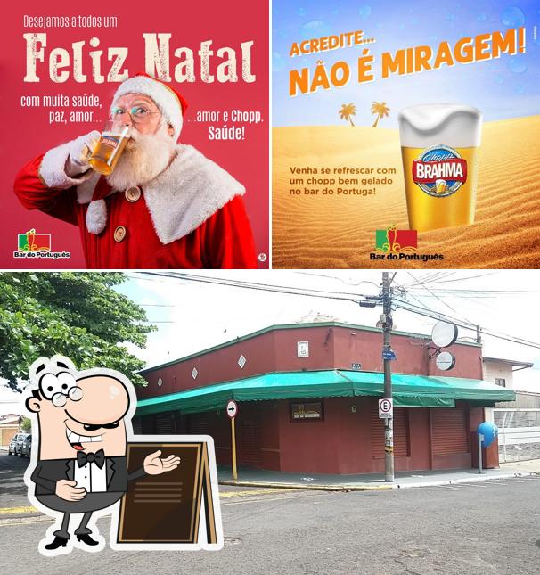 Veja imagens do exterior do Bar do Português