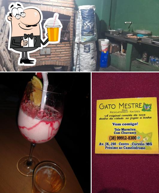 Desfrute de um drinque no Gato Mestre Bar