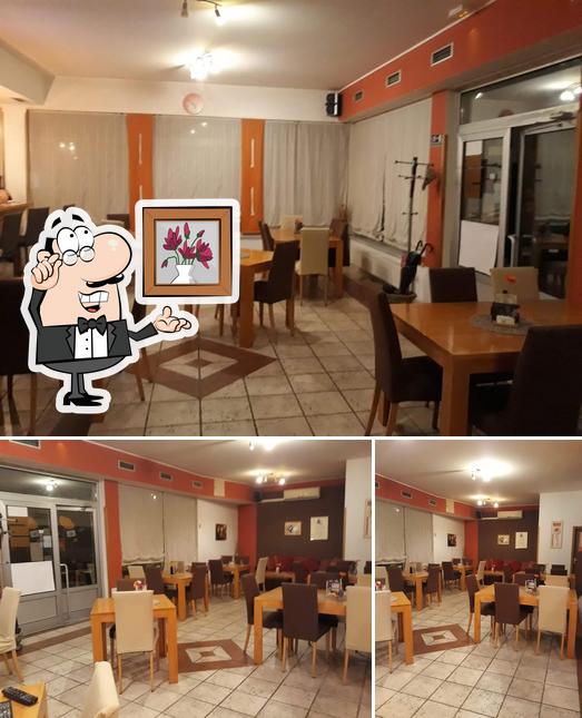 Gli interni di Pizzeria Jojo