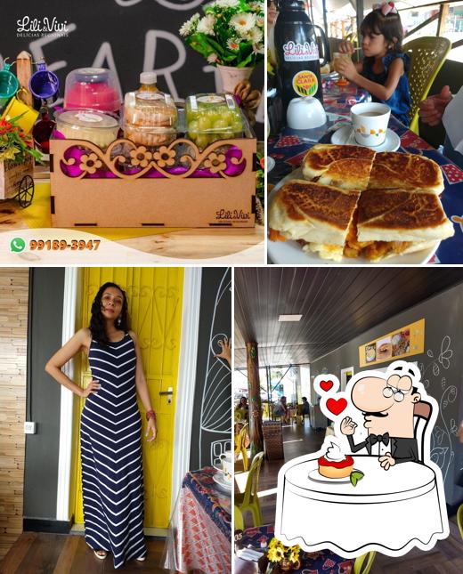 Lili&Vivi Delícias Regionais serve uma variedade de sobremesas