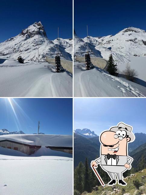 L'extérieur de Restaurant du Barrage d'Emosson