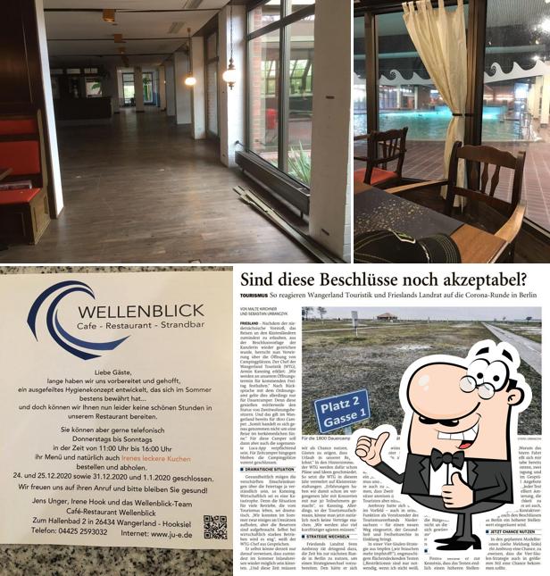 Это фото кафе "Wellenblick Cafe - Restaurant - Strandbar"