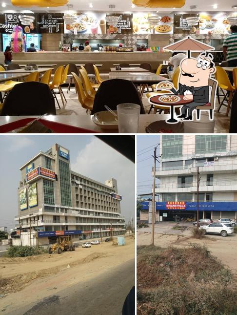 The photo of exterior and interior at Bikanervala Lal kuan Ghaziabad