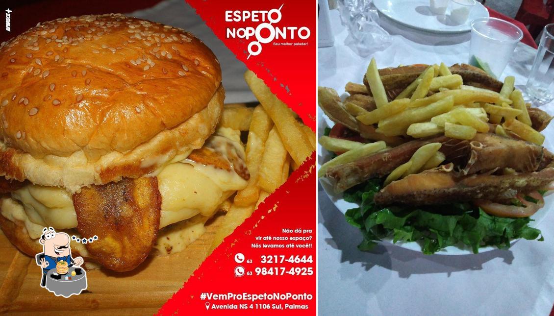 Comida em Espeto No Ponto