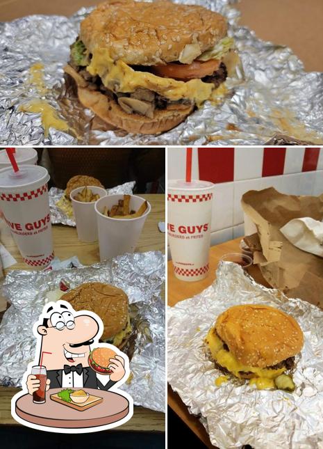 Get a burger at Five Guys