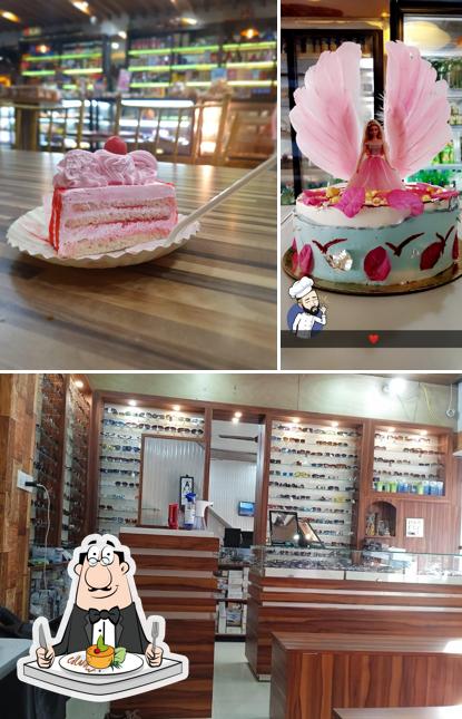Among different things one can find food and interior at GOLDEN BAKERY