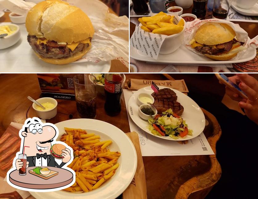 Delicie-se com um hambúrguer no Madero Steak House Iguatemi Bosque