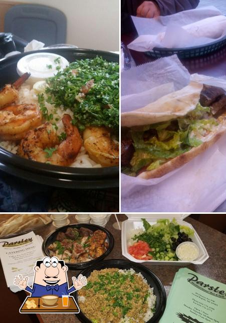 Food at Parsley Mediterranean Bar & Grill