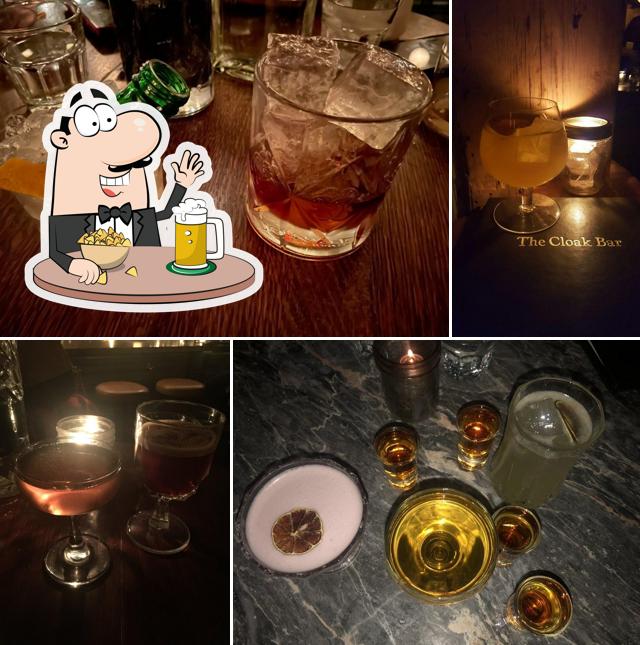 The Cloak Bar in Toronto Restaurant menu and reviews