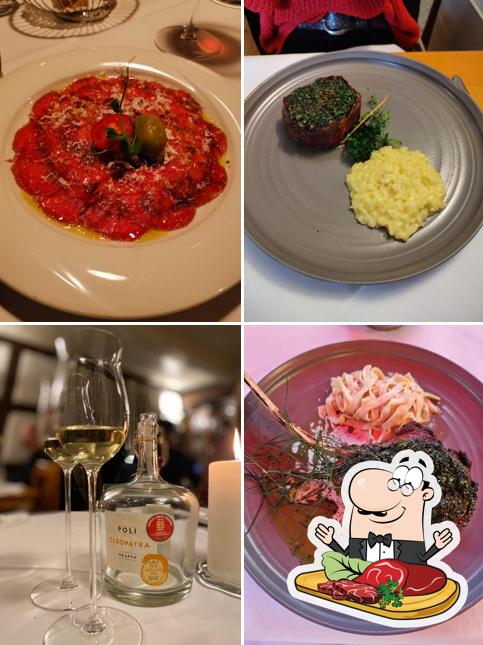 Carpaccio di manzo al Restaurant Gambrinus