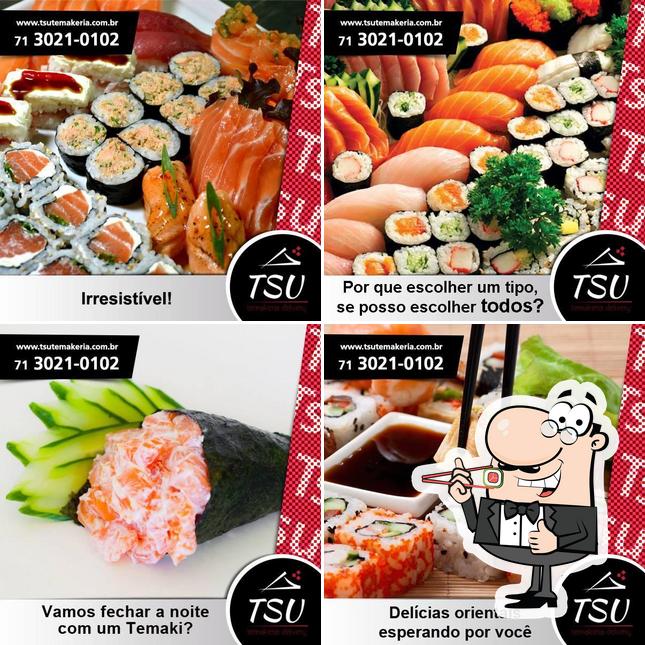 Escolha diversas opções de sushi