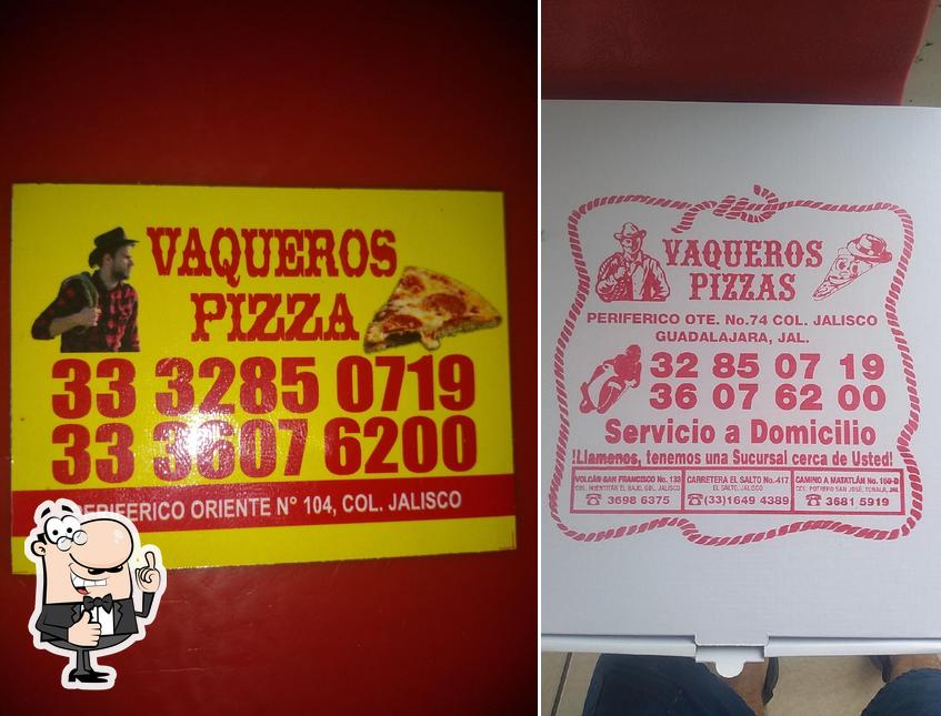 Here's an image of Vaqueros Pizza col. Jalisco