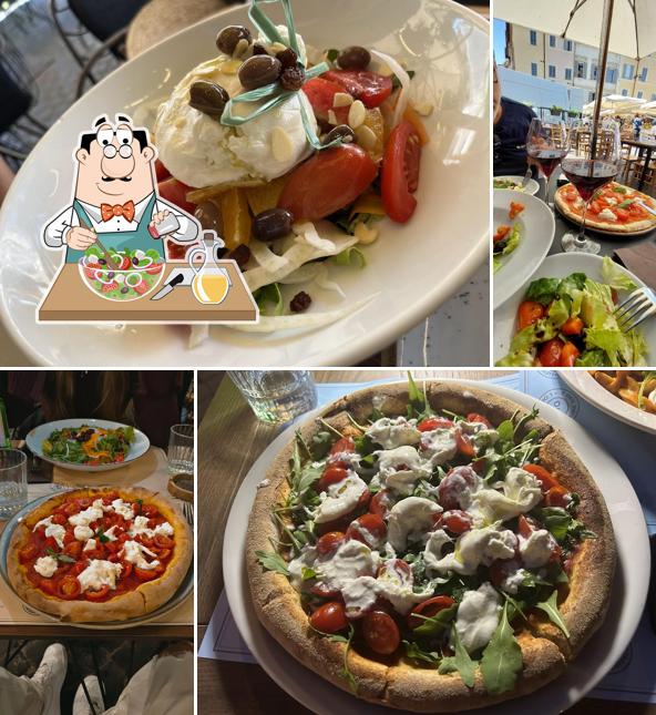 Insalata greca al Mercato Hostaria Roma