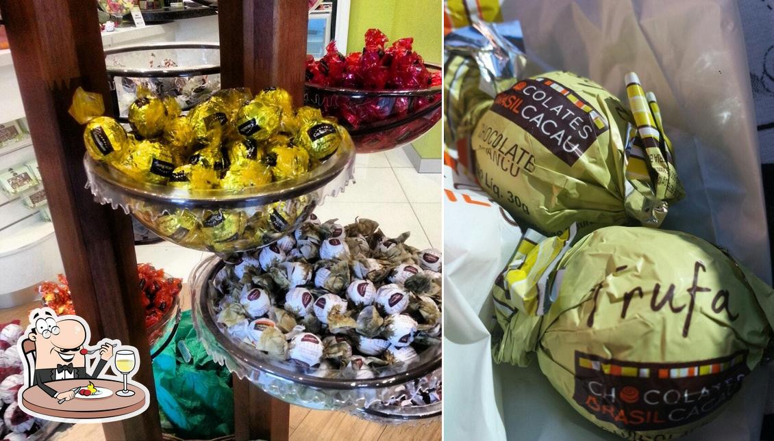 Comida em Cacau Show , presentes e chocolates