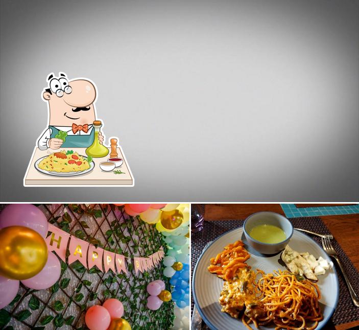 The image of food and exterior at Grill Kitchen Manjalpur