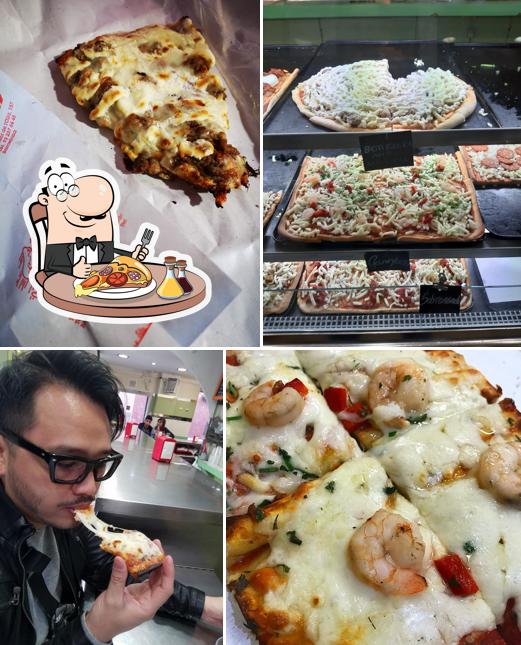 Elige una pizza en Pizza Rapid