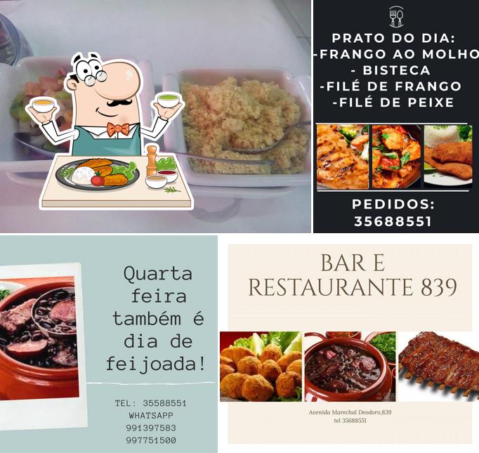 Comida em 839 BAR E RESTAURANTE