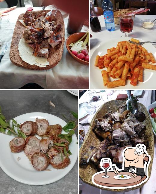 Platti al Bar Trattoria La Bocciofila