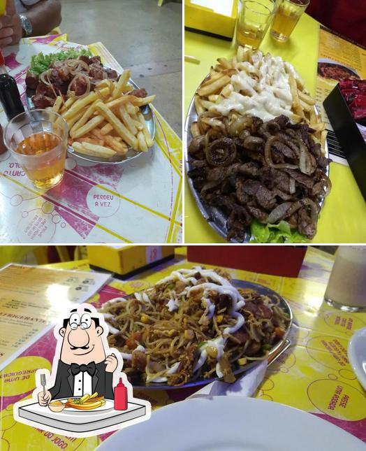 Prove cbatatas fritas francesas no Lanchonete Glutton