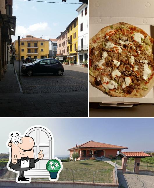 Dai un’occhiata alla foto che raffigura la esterno e pizza di GUSTOMIX