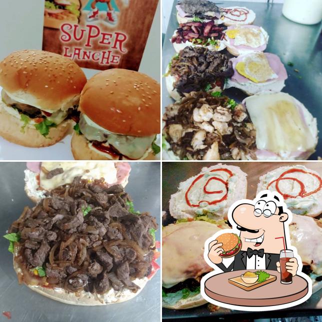 Hambúrguer em Super Lanche