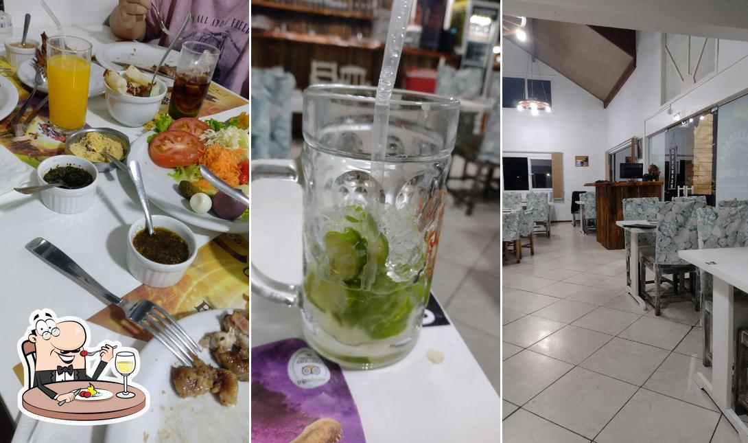 Comida em Churrascaria Roda de Carroça