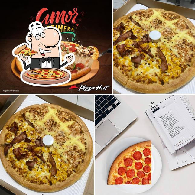 Peça diversos tipos de pizza