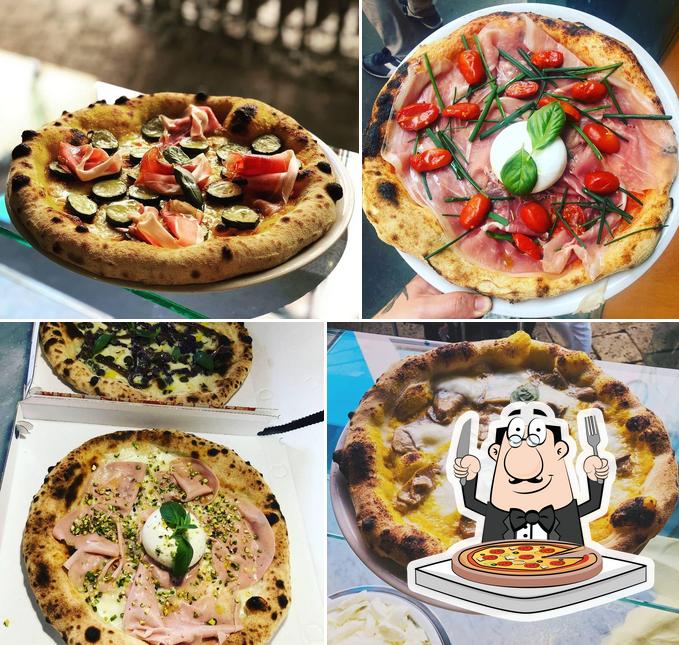 Try out different kinds of pizza