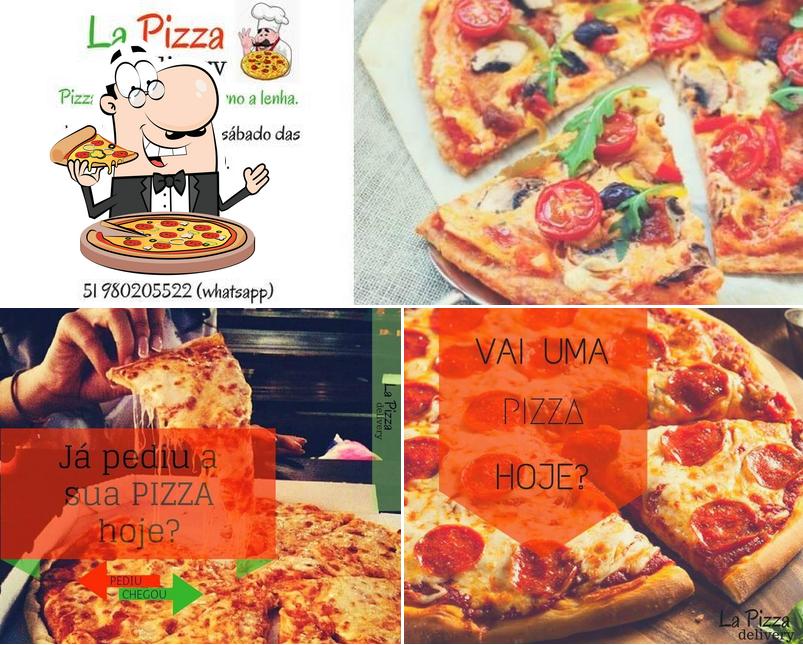 Consiga pizza no La Pizza delivery