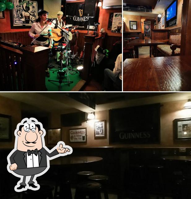 Gli interni di Harry's Irish Pub