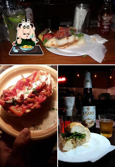 Comida em Shuffle Bar