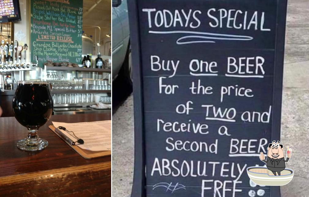 Lumber Barons Brewery in Bay City Restaurant menu and reviews