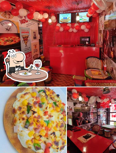 Village Pizza is distinguished by food and interior