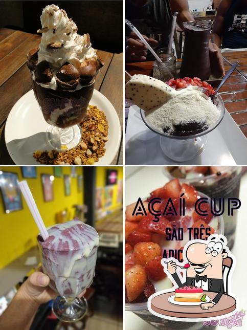 Peça as opções doces