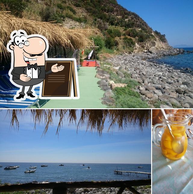 La esterno e bevanda del ristorante