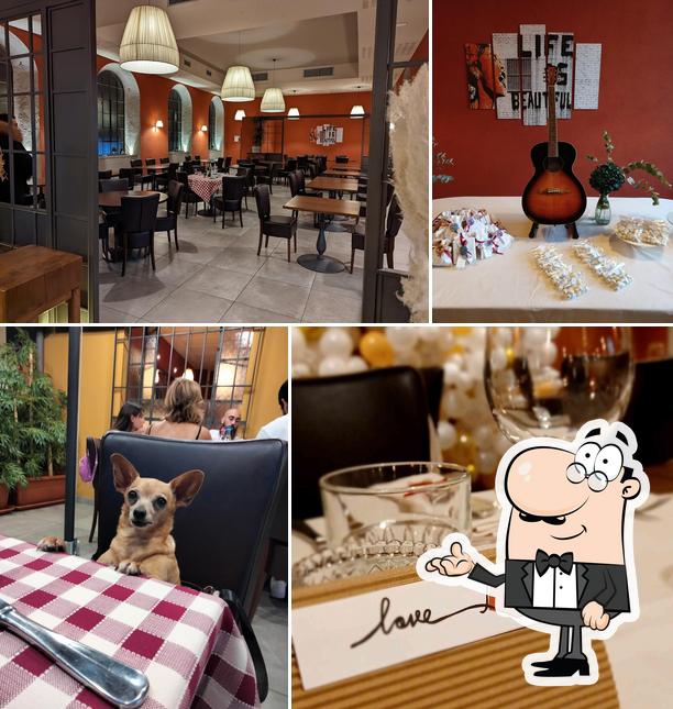 El interior de Amaryllis Bistrot and Restaurant