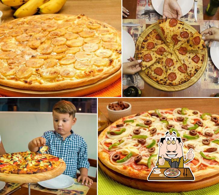 No Della Pizza Delivery, você pode conseguir pizza