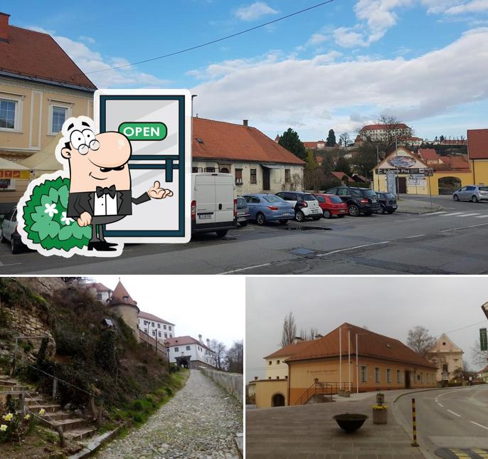 Goditi la vista dagli esterni di Gostišče pri Tonetu